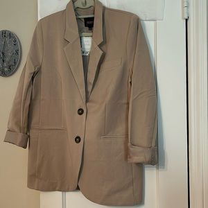 NWT - tan blazer